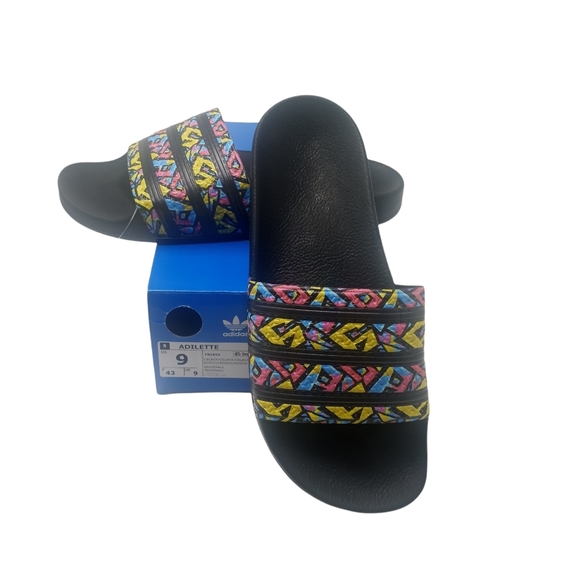 adidas | Shoes | Adidas Adilette Mens Core Black Sandals | Poshmark